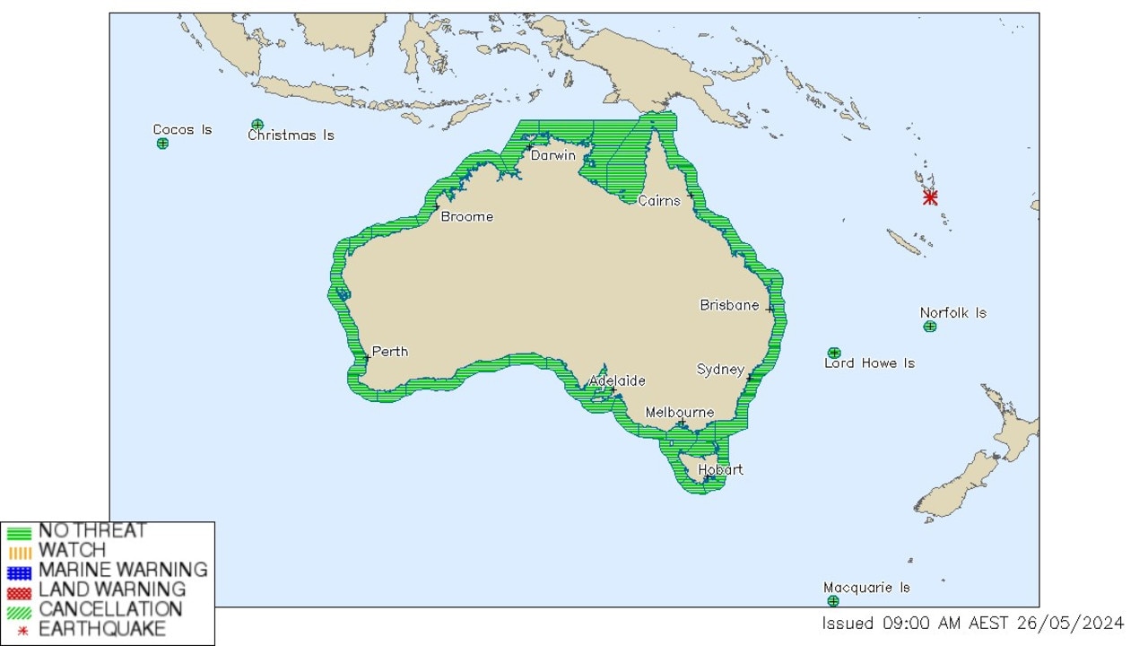 A magnitude 6.4 earthquake has struck Vanuatu, one of Australia’s closest island neighbours. Picture: Supplied