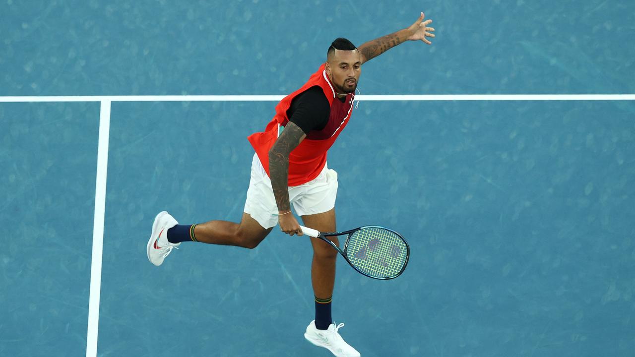 Kyrgios is one of a kind. (Photo by Mark Metcalfe/Getty Images)