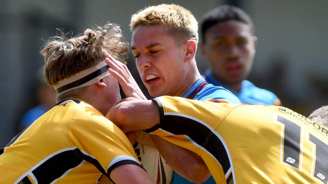 Queensland School Rugby League Championship Finals at Jack Manski Oval, Townsville. Grand final. south coast's Jett Bryce. Picture: Evan Morgan