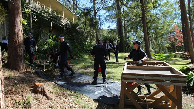 Police say one theory is that he fell from a balcony. Picture: NSW Police