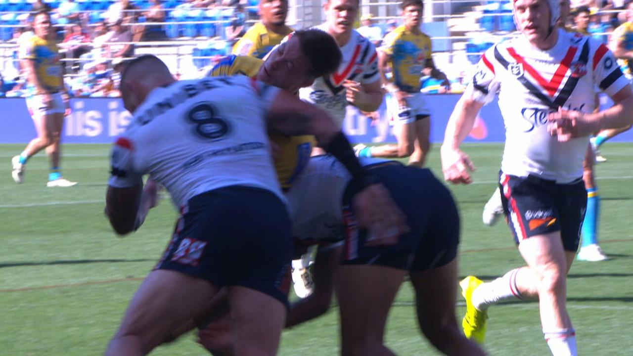 JWH is sin binned for a high shot.