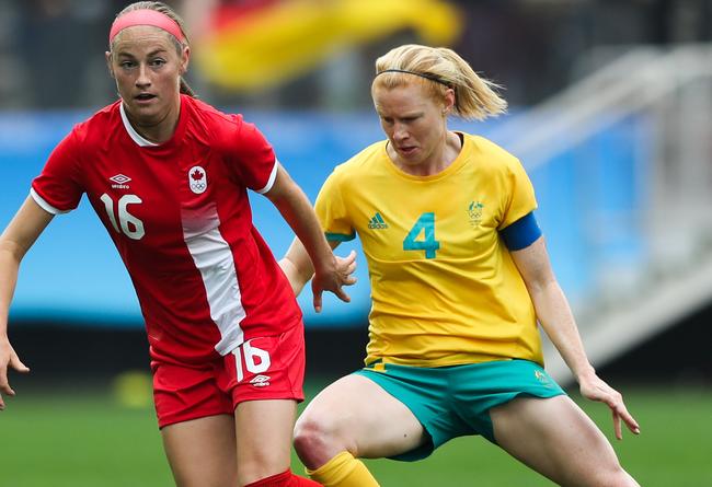 Polkinghorne played at three Olympics. Picture: Alexandre Schneider/Getty Images