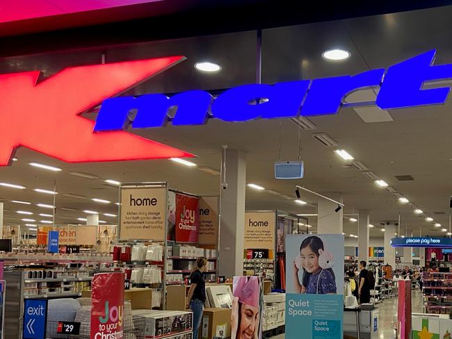 Kmart is introducing “low sensory” shopping at select stores for shoppers who find the usual hustle and bustle stressful, including people on the autism spectrum. The “Quiet Space” program every Wednesday from 3.30pm to 5.30pm will involve changes to the in-store environment, including dimmed lighting, quieter music, register and scanner volumes, and limited trolley collections. Picture: Kmart via NCA NewsWire