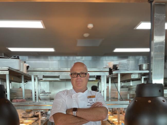 Ballina RSL Club's executive chef, Stephen Mills.