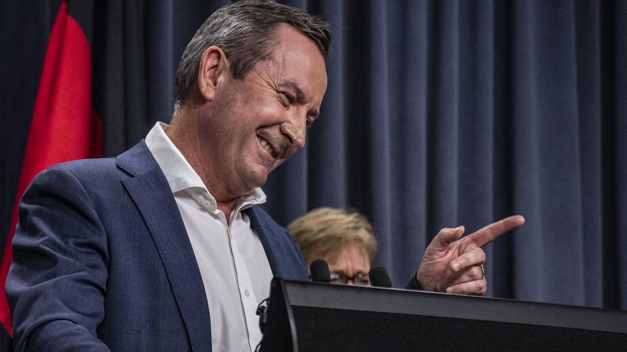 Dominic Perrottet called Mark McGowan “Gollum” during a dispute about GST. Picture: NCA NewsWire / Tony McDonough