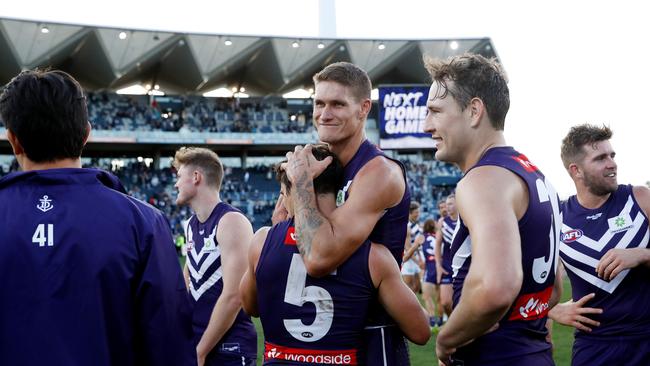 Rory Lobb is among the Dockers to be ruled out under Covid protocols. Picture: Dylan Burns/AFL Photos via Getty Images