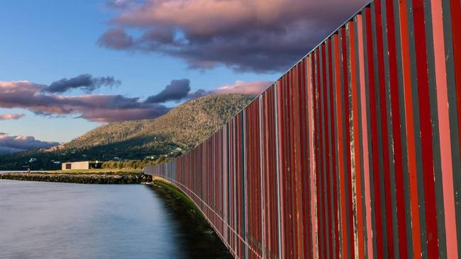 The Glenorchy Art &amp; Sculpture Park boardwalk in Hobart, Tasmania. Picture: SUPPLIED