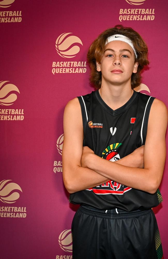 Basketball Queensland South U16 Boys player Sam McDowell-White. Picture: Basketball Queensland