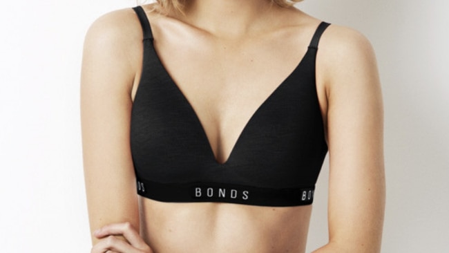 Bonds Original Wirefree T-Shirt Bra - Black