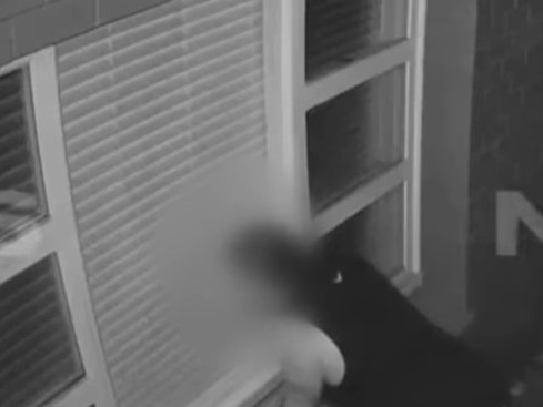 Peeping Tom caught on CCTV in Norwood. Picture: 7NEWS Adelaide