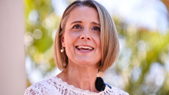 Labor Senator Kristina Keneally is aiming to run in the Sydney heartland seat of Fowler. Picture: NCA NewsWire / Flavio Brancaleone