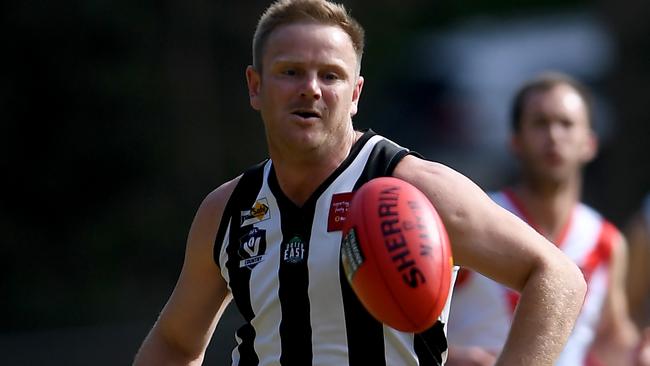 Michael Collins playing for Narre in 2019.