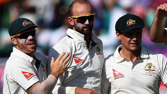 Nathan Lyon took 19 wickets in India.
