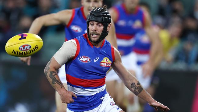 The Western Bulldogs need to get the ball in the hands of their best users like Caleb Daniel to get through Melbourne’s defence. Picture: Michael Klein