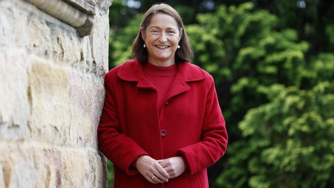 Labour candidate for Gilmore Fiona Phillips pictured at pre-poll in Nowra. Picture: Jonathan Ng