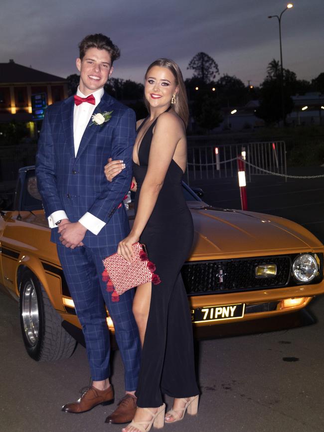 Toowoomba Grammar School senior formal held at Rumours.Amy Brennan and Sebastian Hulme-Peake