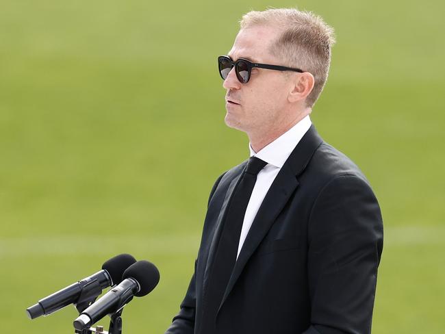 Adam Selwood delivered the eulogy at his brother Troy’s funeral only a few months ago.