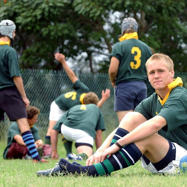 Somerset’s rugby side in 2004.