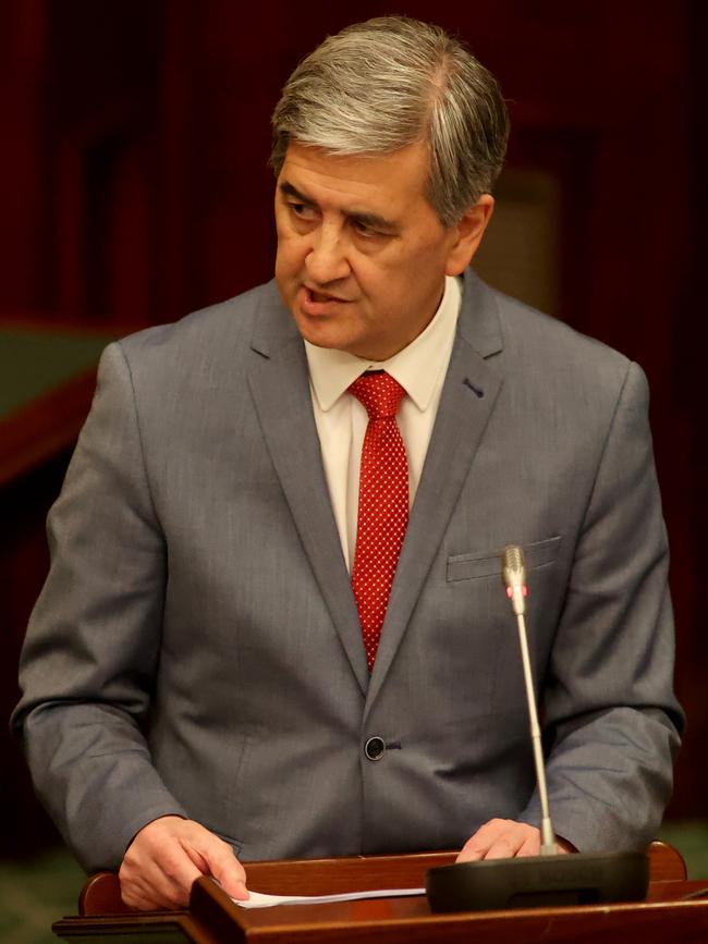 Acting attorney general Rob Lucas. Picture: Kelly Barnes