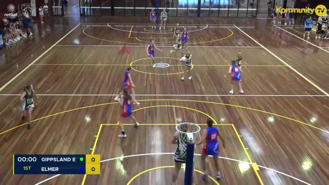 Replay: East Gippsland v Elmer (Open Grand Final) - 2025 Netball Victoria State Titles Day 3