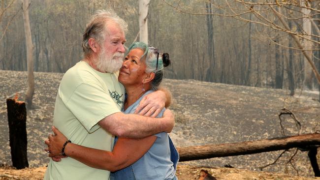 John Earl survived but lost the home he owned with partner Bobby McCorkindale. Picture: Peter Lorimer.