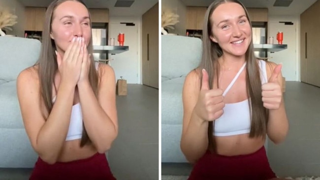 She's shared why she quit her job. Picture: TikTok/meggrimshaw