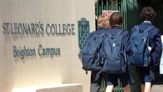 St Leonard's College kept the resignation of its long term principal secret for weeks.