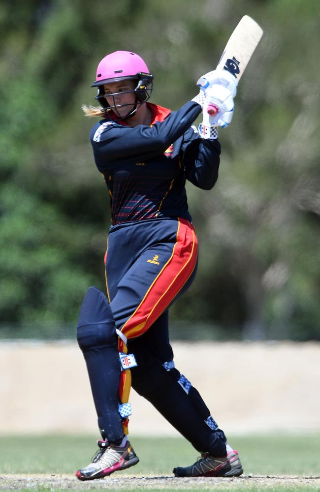 Charlotte Lutz proved to be one of the better performing players in the under 19 women's team.