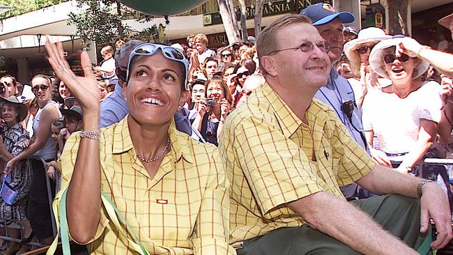 John Coates played an enormous role at the Sydney 2000 Olympic Games, including choosing Cathy Freeman to light the cauldron.