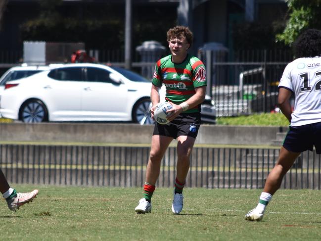 Liam Le Blanc of the Rabbitohs. Picture: Sean Teuma/NewsLocal