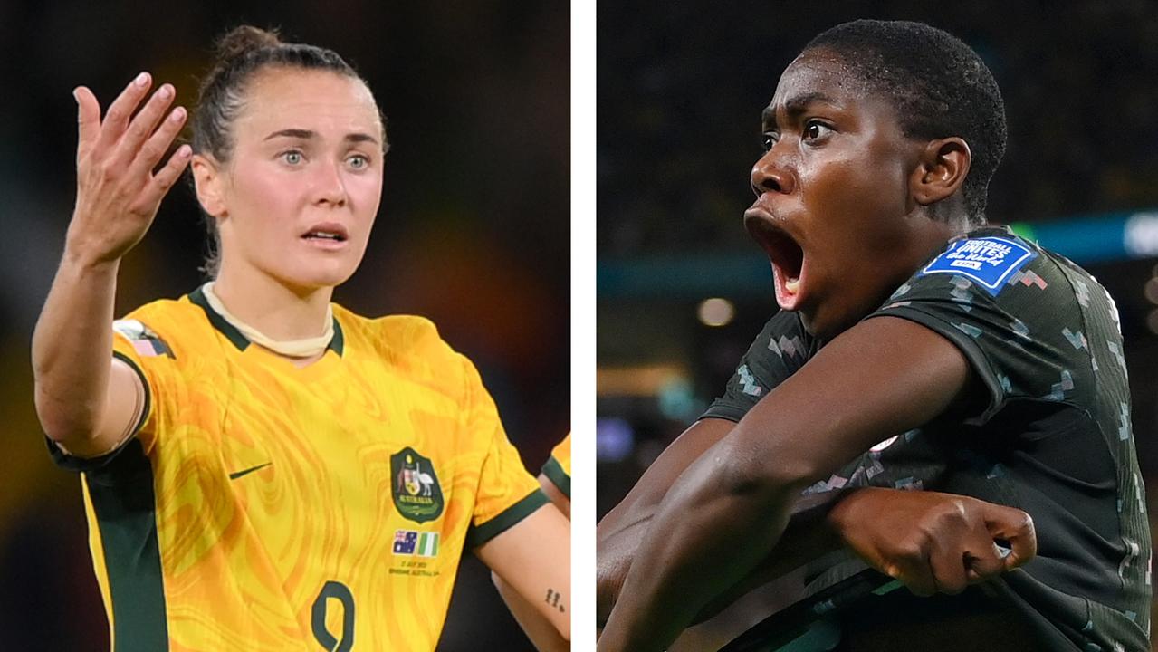 The Matildas have been stunned by Nigeria. Picture: Getty
