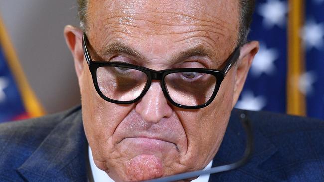 Rudy Giuliani is being sued accused of sexual assault. Picture: Mandrel Ngan / AFP