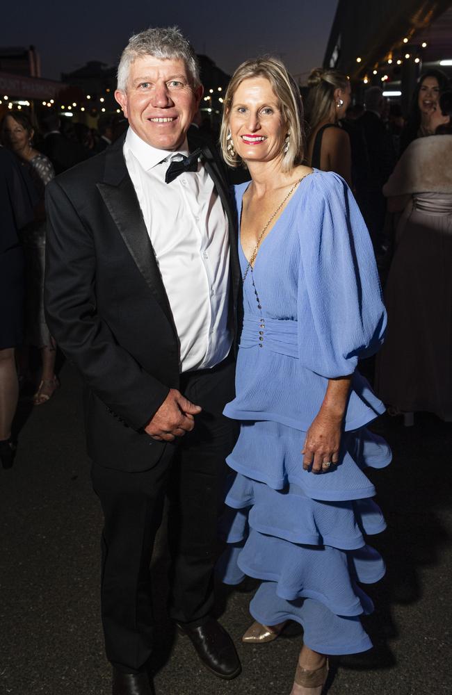 Matt and Alina Butler representing NAB at Little Pig Consulting Business Excellence Awards at Rumours International, Saturday, October 19, 2024. Picture: Kevin Farmer