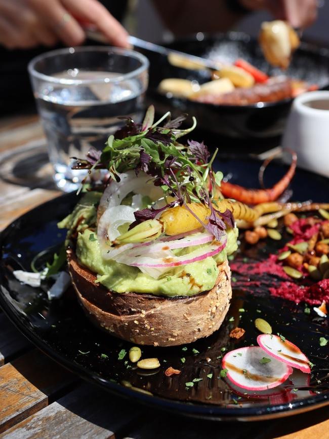 And the smashed avocado at White Picket Coffee House will keep the adults happy too. Picture: Instagram @whitepicketcoffee