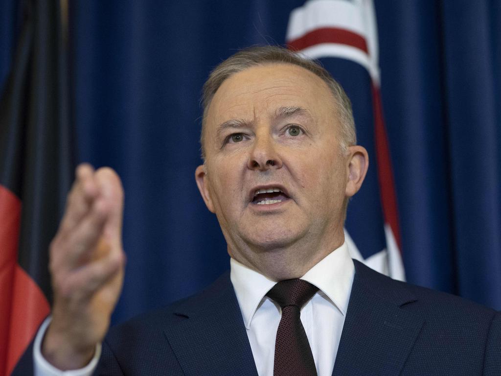 Anthony Albanese’s leadership had come under the microscope over the past few months following issues of climate policies. Picture: NCA NewsWire/Gary Ramage