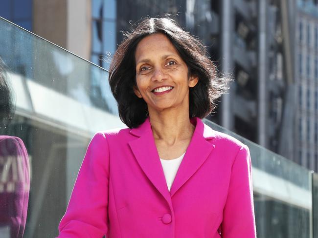 5/5/23: Macquarie Group CEO Shemara Wikramanayake at their Sydney offices  for full year profit results. John Feder/The Australian.