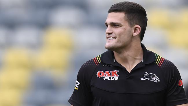 Nathan Cleary believes Clint Gutherson or Luke Keary will take out this year’s Dally M. Picture: Ian Hitchcock/Getty