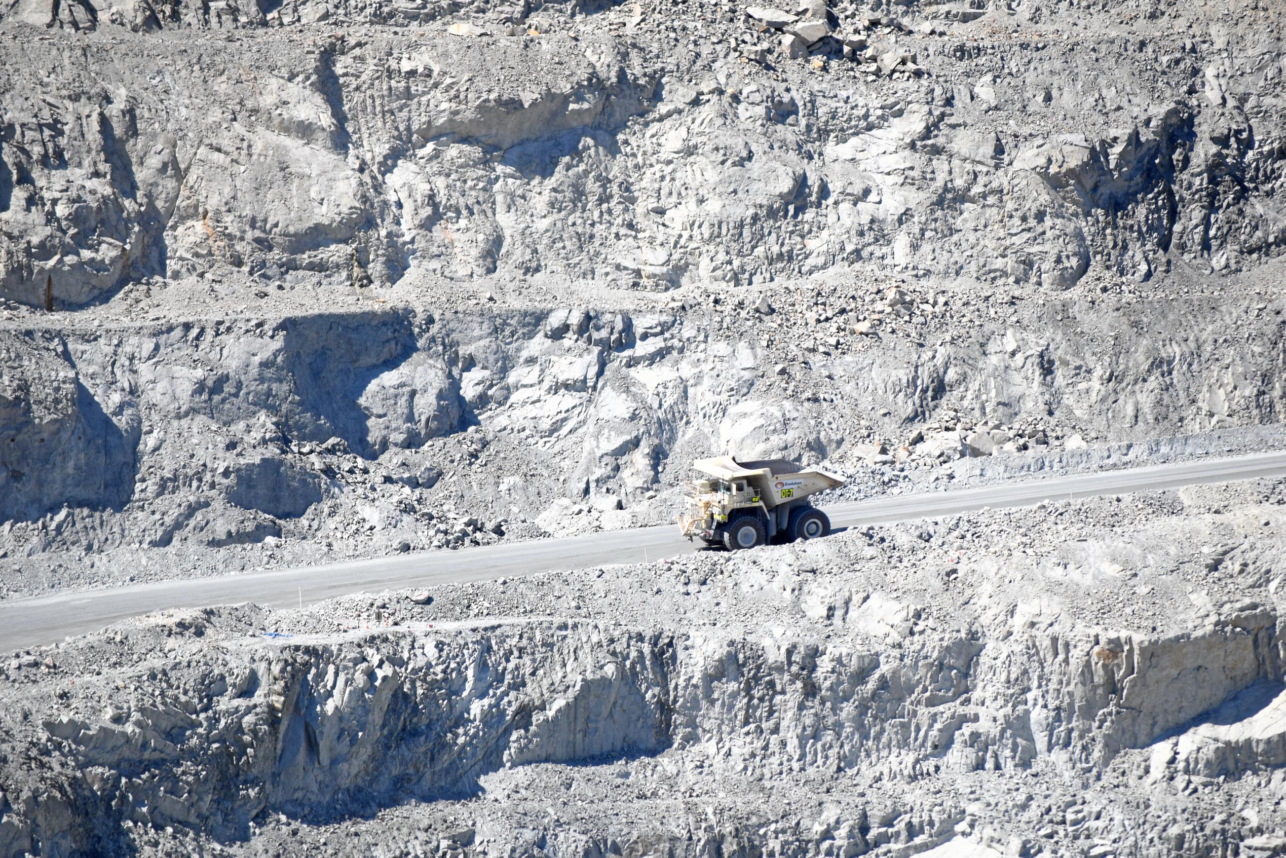 A look at Mt Rawdon mine. Picture: Marissa Newman