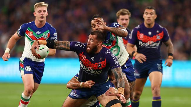 Anzac Day is a special occasion for Nelson Asofa-Solomona. Picture: Graham Denholm/Getty Images