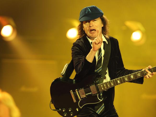 While he’s breathing, he’s rocking ... Angus Young is the last original AC/DC member.