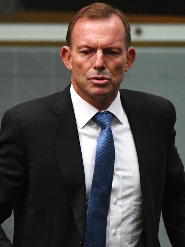 Tony Abbott’s reforms is known as the Warringah motion. Picture: AAP Image/Mick Tsikas