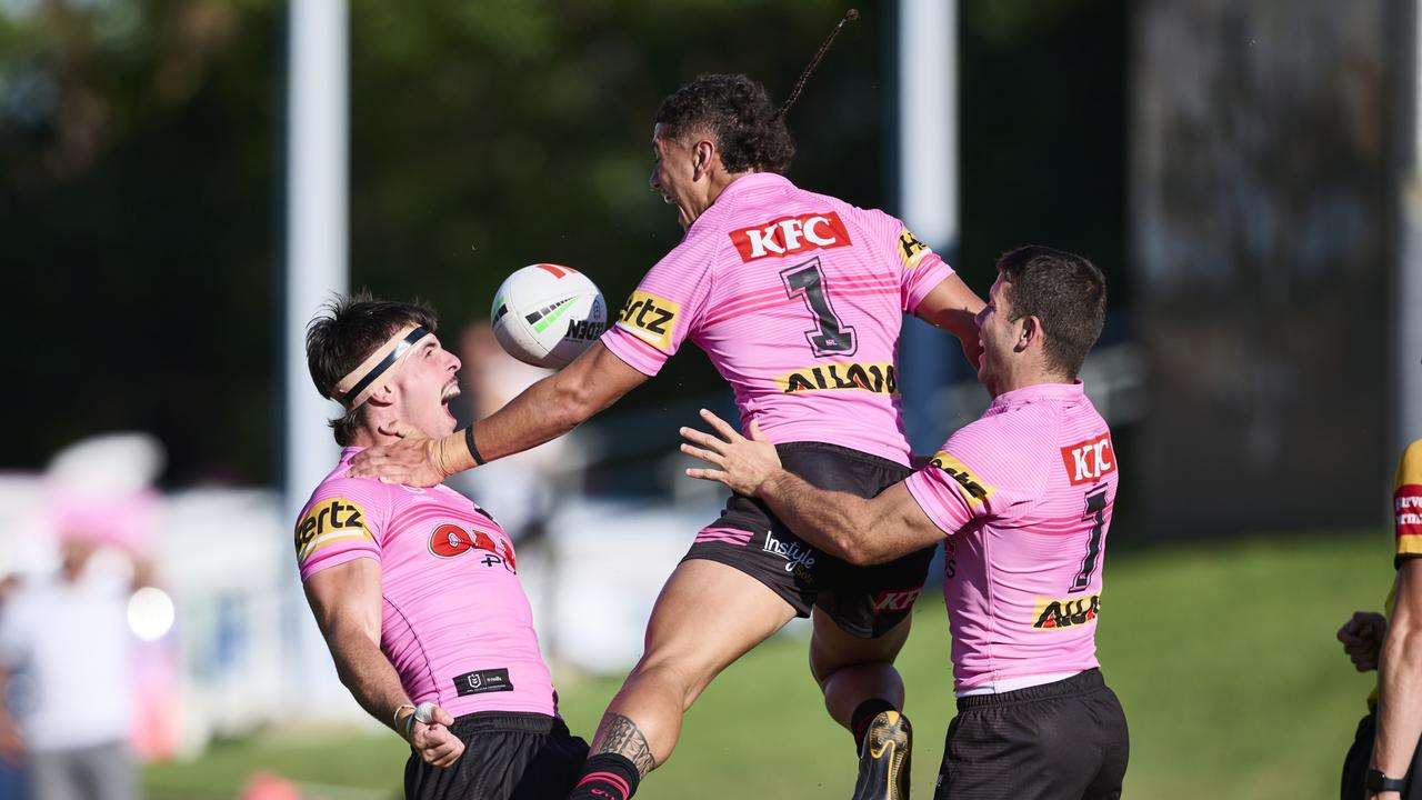 The young Panthers squad proved too much for Parramatta in the ‘Grand Final rematch’. Picture: Getty Images.