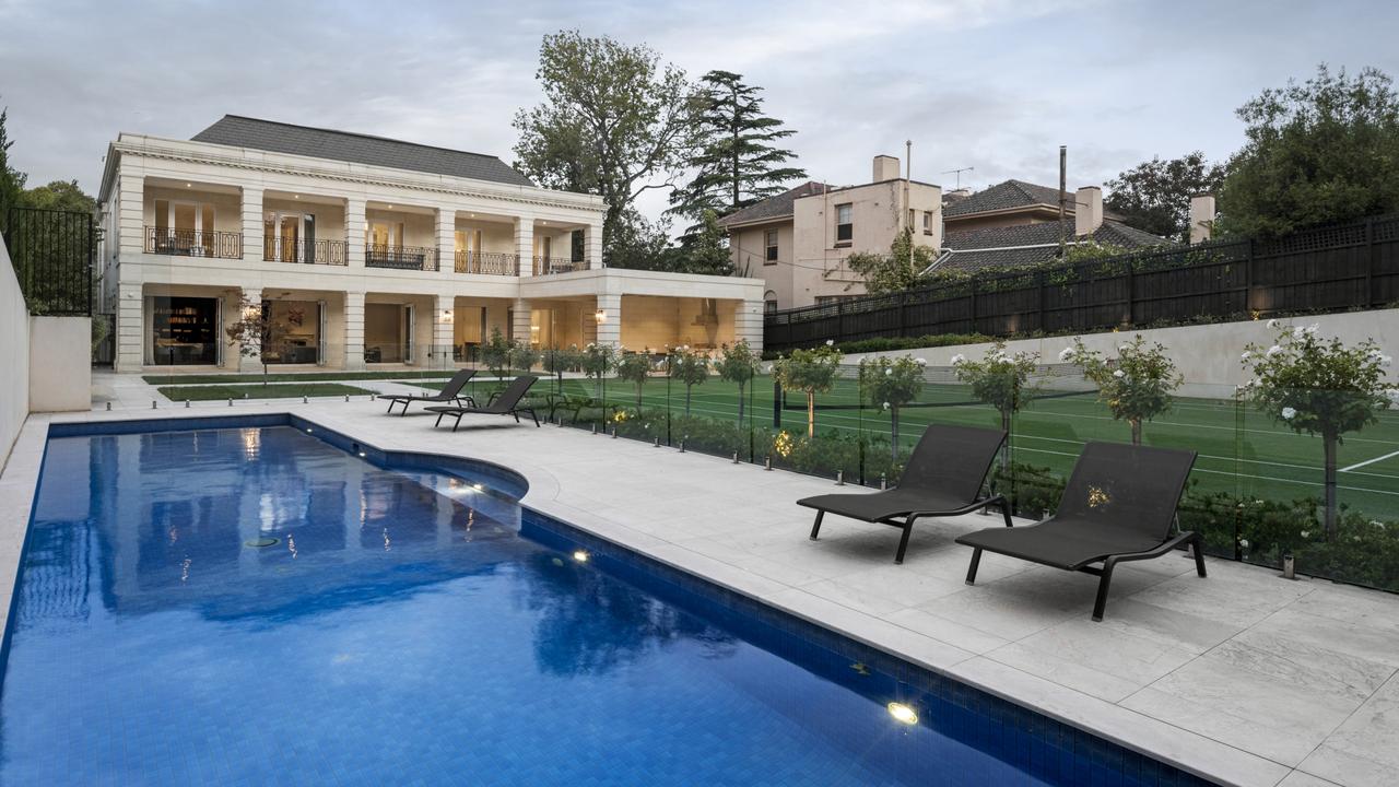 The pool area is the ultimate luxury retreat for buyers.