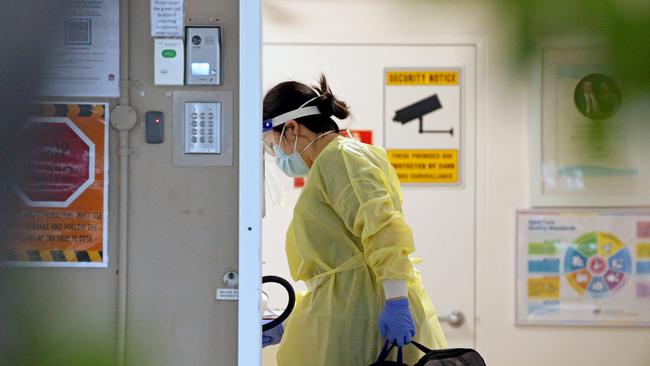 Almost one in four aged care homes have an active outbreak.