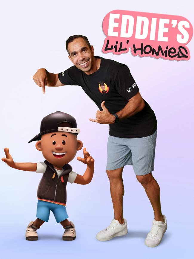 Eddie's Lil' Homies is an animated series based on books by Eddie Betts. Picture: SAFC