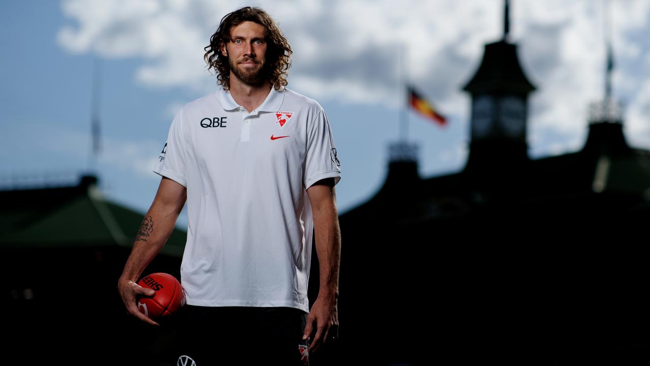 Tom Hickey of the Sydney Swans. Picture: Brendon Thorne
