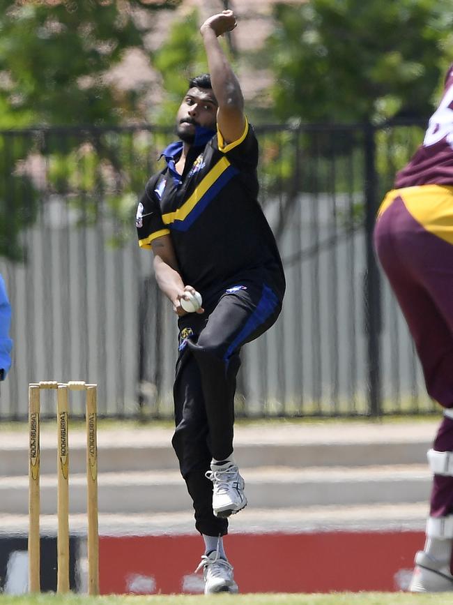 Upul Bandara in action for St Bernard's. Picture: Andy Brownbill