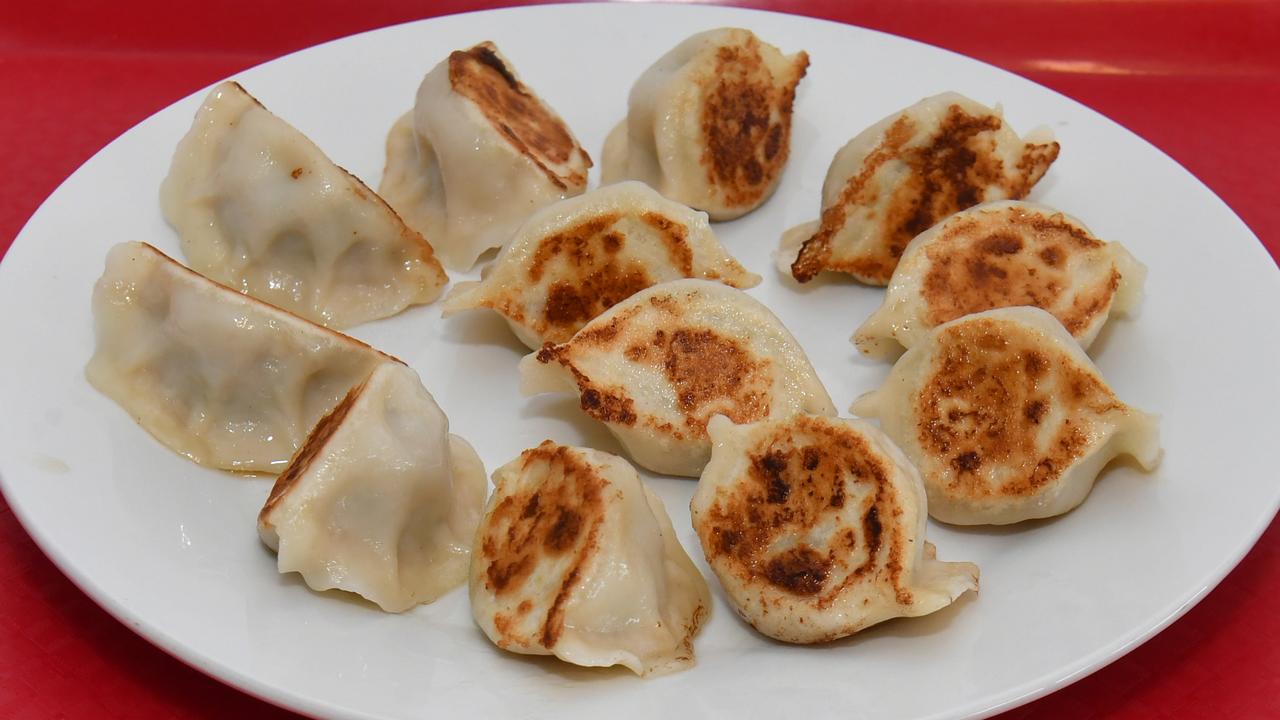 Ma Mary from Mary's Bao & Dumplings in Pimlico. Prawn and Pork Dumplings. Picture: Evan Morgan