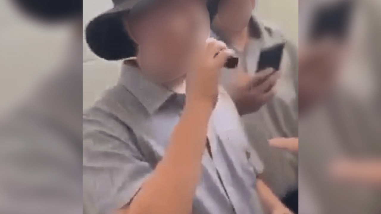 Several students were suspended from Emmaus College Rockhampton after shocking footage of them vaping in the bathroom went viral.