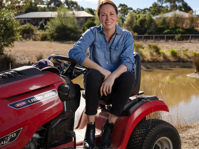 In her second term, Daniel Andrews asked Ms Symes to join cabinet as a minister looking after regional development, agriculture and resources. Picture: Jason Edwards